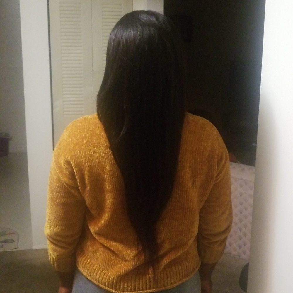 (SOLD)Malaysian straight Frontal Wig